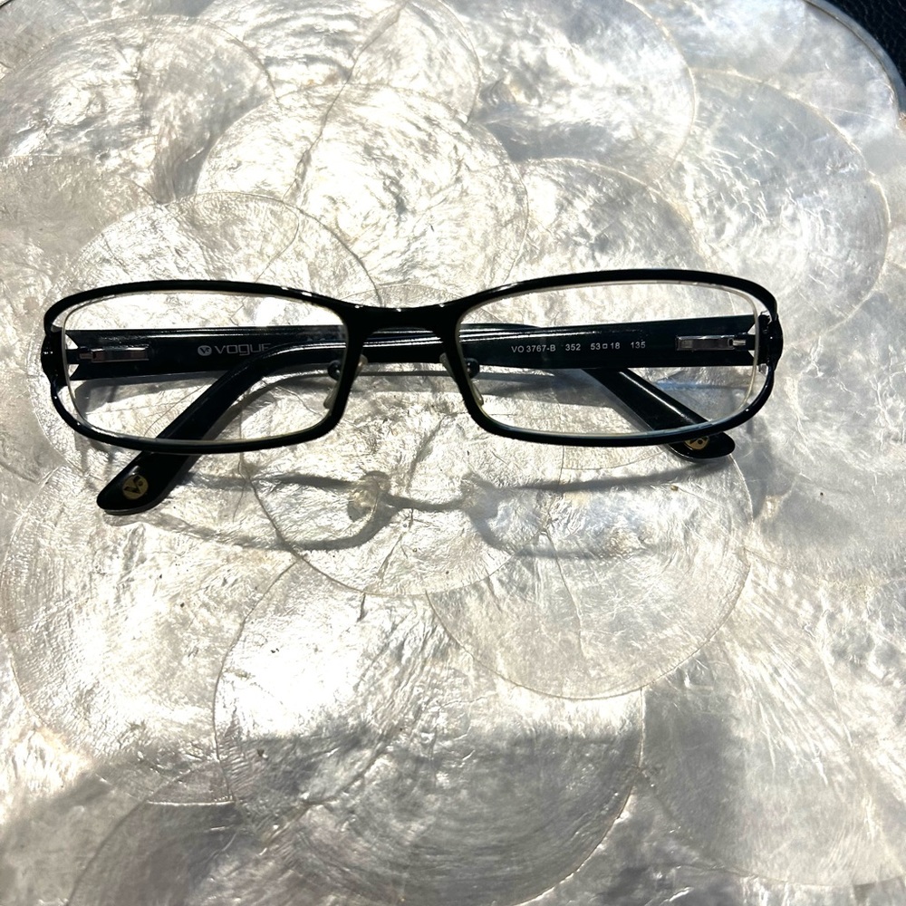 Vogue Black Slim Eyewear Temple Arm